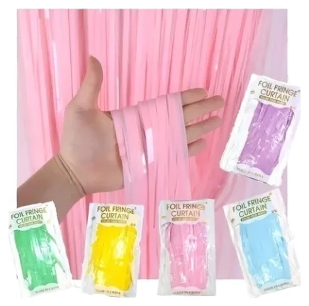Cortina Color Pastel Cotillon