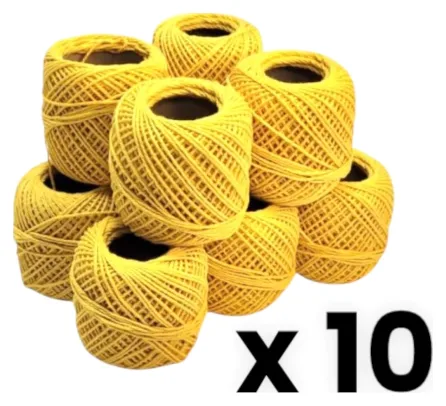 Hilo Amarillo 10pcs