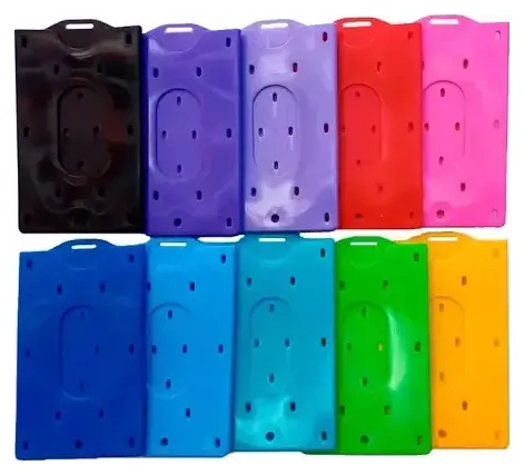 Porta Sube Plástico Colores 25pcs