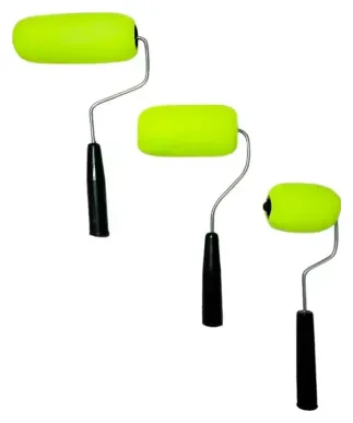 Rodillo Mini x 3 con Funda Funda