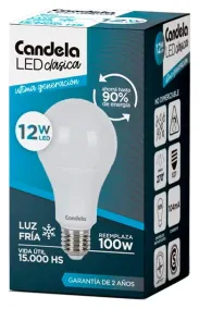Candela Lampara 15w Frio / 12w Frio 15w Frio