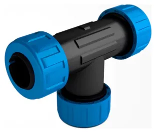 Acople de Compresion T Profesional 1/2-3/4