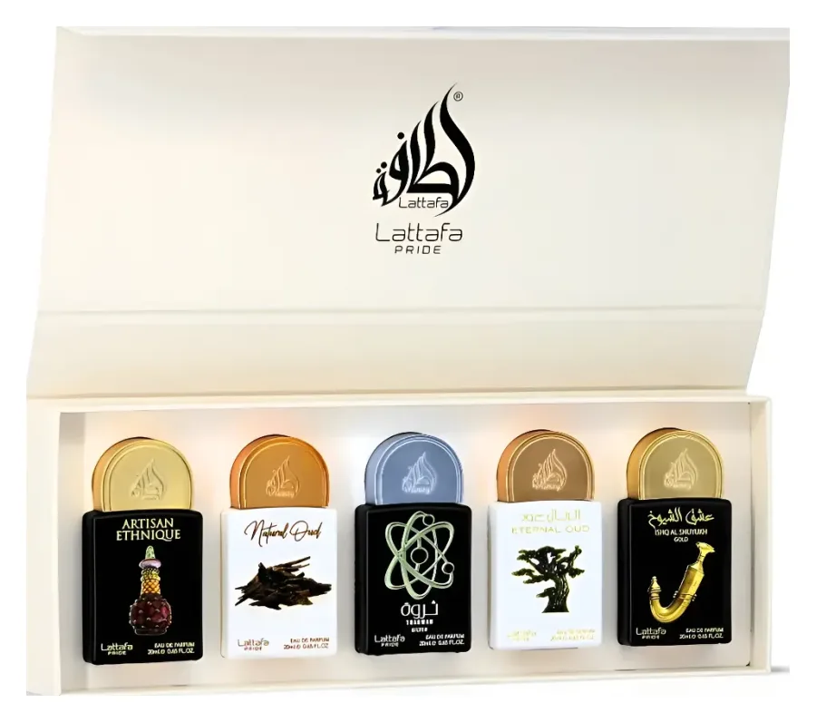 Set x 5 Perfumes Lattafa Pride 20ml