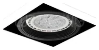 Trefi Cardanicos para Embutir y Aplicar de 1 a 4 Luces Cardanico de Embutir 2 Luz Negro